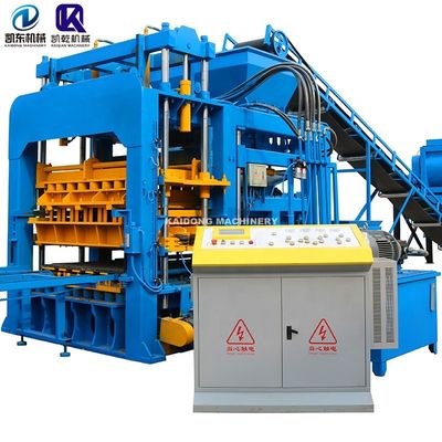 calidad  Brand New Cement Automatic Brick Making Machine Solid Qt12-15 Concrete Hollow for Sale in USA fábrica