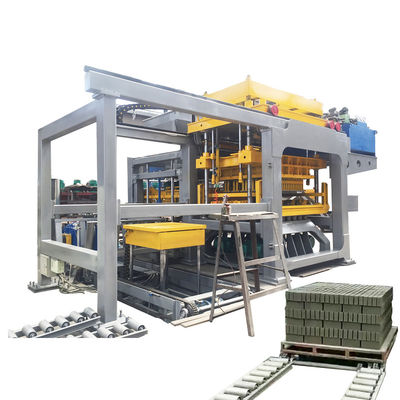 calidad  QT18-25 Hydraulic Block Machine Pallets Free Automatic Fly Ash Concrete fábrica
