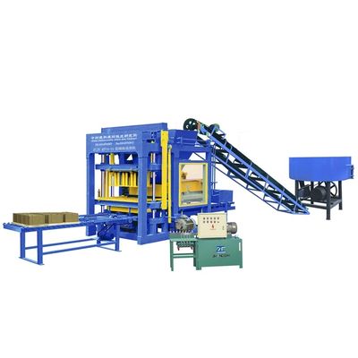 calidad  QTY4-25 Factory Semi Automatic Cement Block Brick Making Machine High Capacity Low Cost fábrica