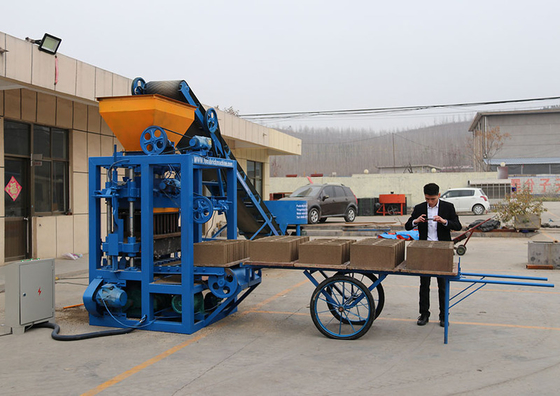 Bloque automático del cemento que hace la máquina de fabricación de ladrillo de la ceniza de la máquina